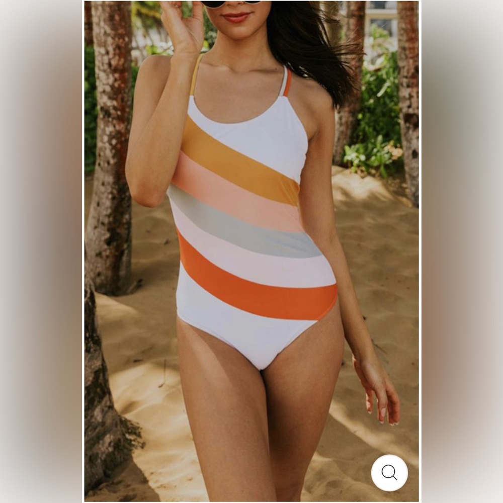 Gulf Breeze Stripe One Piece